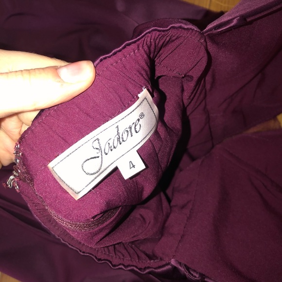 MERMAID SATIN SLEEVELESS V-NECK WEDDING/PROM PARTY DRESS - Picture 7 of 11